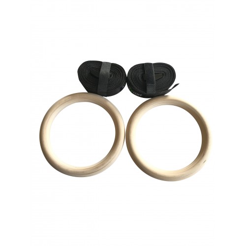 Luxury σετ αριθμοποιημένοι ξύλινοι κρίκοι 23cm διάμετρος