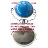 Set of 6 Luxury Balance Ball 63cm