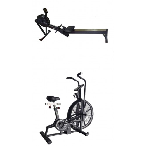 SUPER COMBO! ROWING+AIR BIKE!