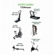 SUPER COMBO! CLIMBING LADDER-AIR RUNNER-AIR BIKE-ROWING-SKI ERGO