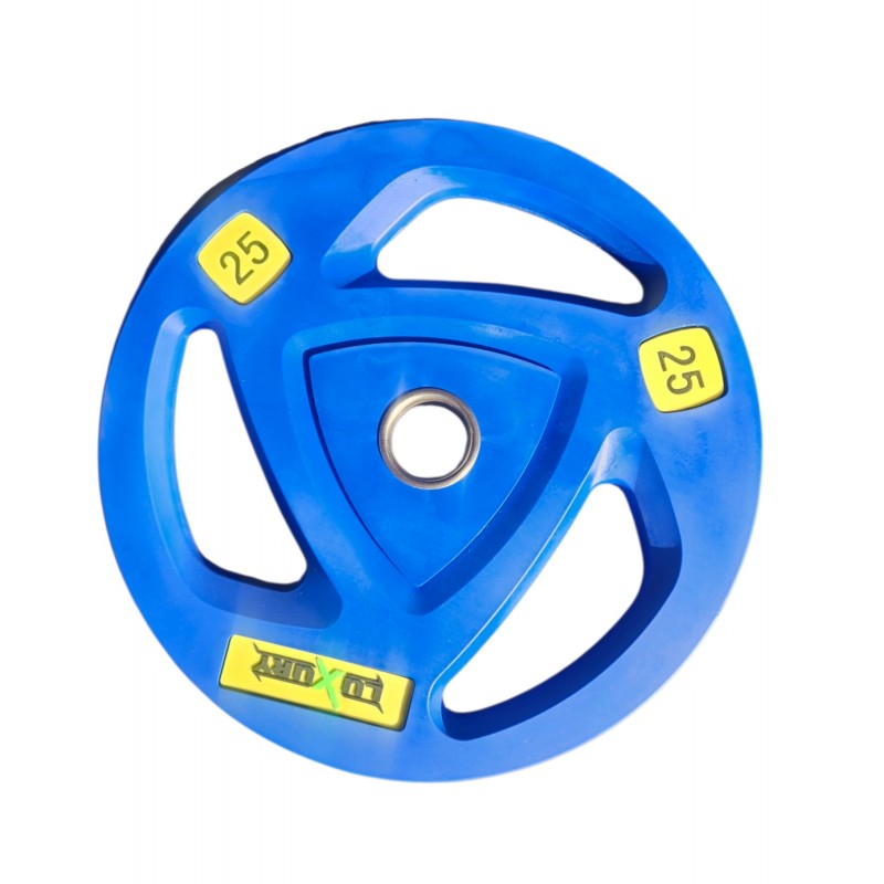 Color Bumper Plate 25Kg: 7cm