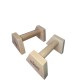 Luxury Wooden Parallettes – Premium Ξύλινες Παράλληλες Λαβές Καλλισθενικής (Ζεύγος)