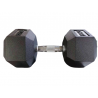 10kg Luxury Hex Rubber Dumbbells